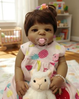 Niña realista de silicona, tipo Reborn.
