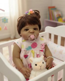 Niña realista de silicona, tipo Reborn.