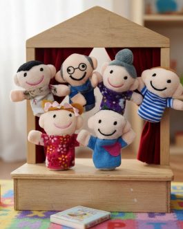 Set de Titeres La Familia